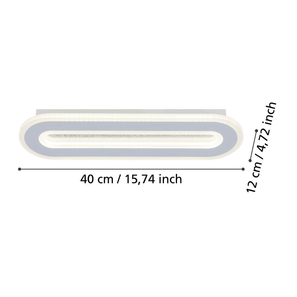 Macchioni White LED Wall Light