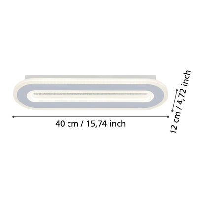 Macchioni White LED Wall Light