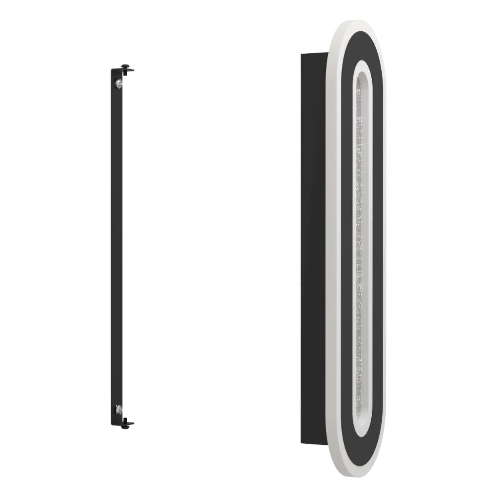 Macchioni Black LED Wall Light
