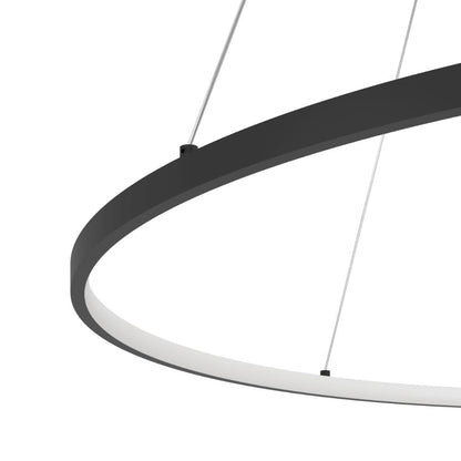 Parruta  LED Black Ceiling Pendant Light