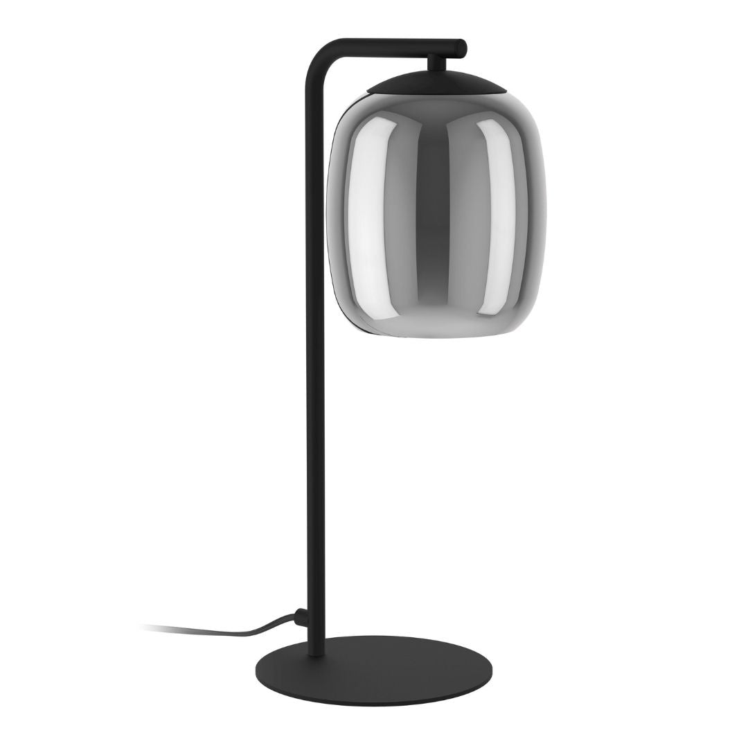 Ciampino Black & Glass Table Lamp