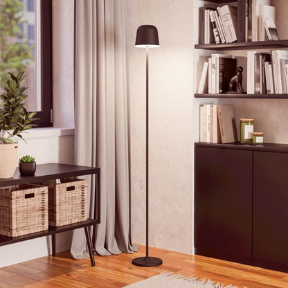 Mannera Black LED Rechargeable Floor Lamp