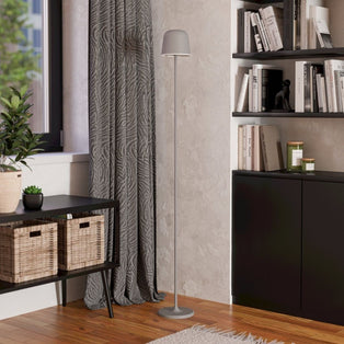 Mannera Grey LED Rechargeable Floor Lamp