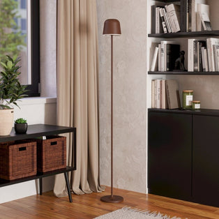 Mannera Copper LED Rechargeable Floor Lamp