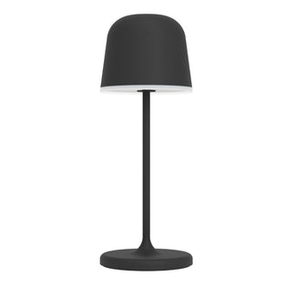 Mannera Black LED Rechargeable Touch Table Lamp