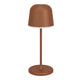 Mannera Copper LED Rechargeable Touch Table Lamp