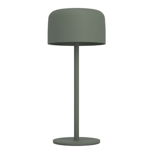 Roccanova Green Solar LED Rechargeable Touch Table Lamp