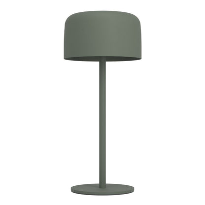 Roccanova Green Solar LED Rechargeable Touch Table Lamp
