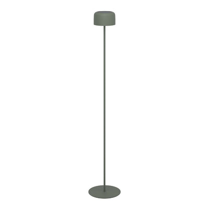 Roccanova Green Solar LED Rechargeable Touch Floor Lamp