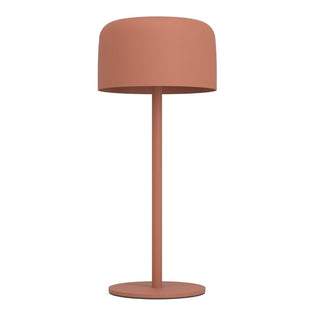 Roccanova Orange Solar LED Rechargeable Touch Table Lamp