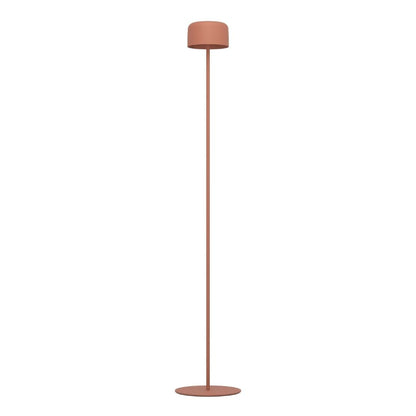 Roccanova Orange Solar LED Rechargeable Touch Floor Lamp