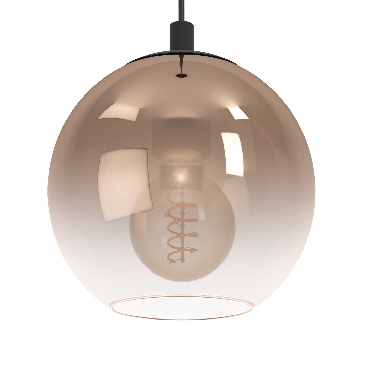 Ariscani 3-Light Black Ceiling Pendant