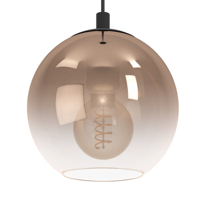 Ariscani 3-Light Black Ceiling Pendant