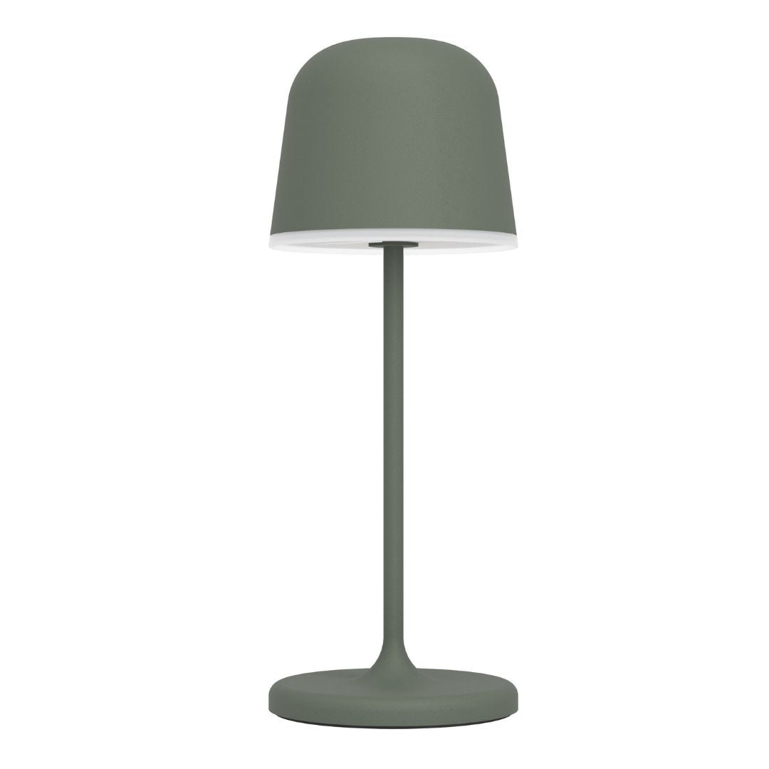 Mannera Green LED Rechargeable Touch Table Lamp