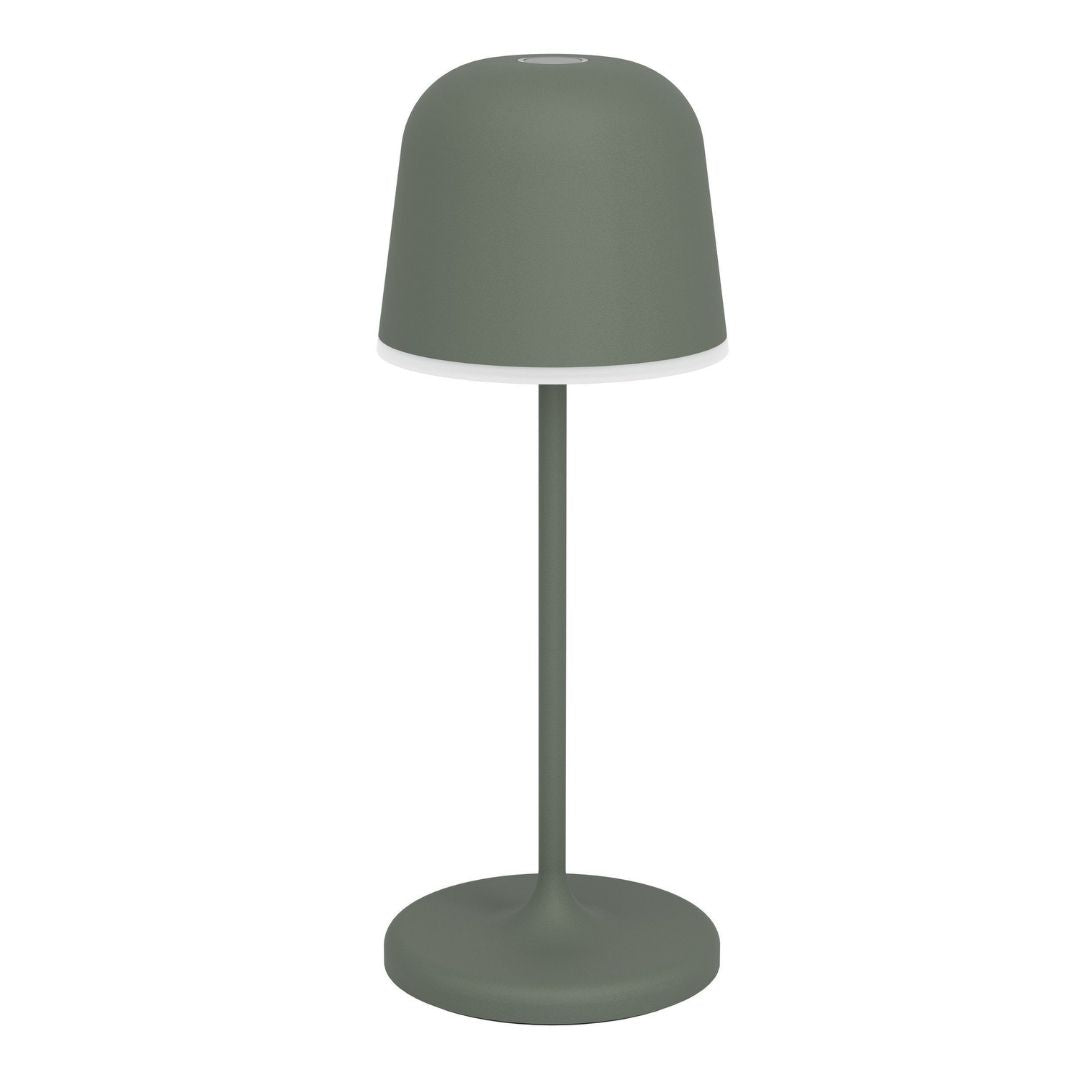 Mannera Green LED Rechargeable Touch Table Lamp