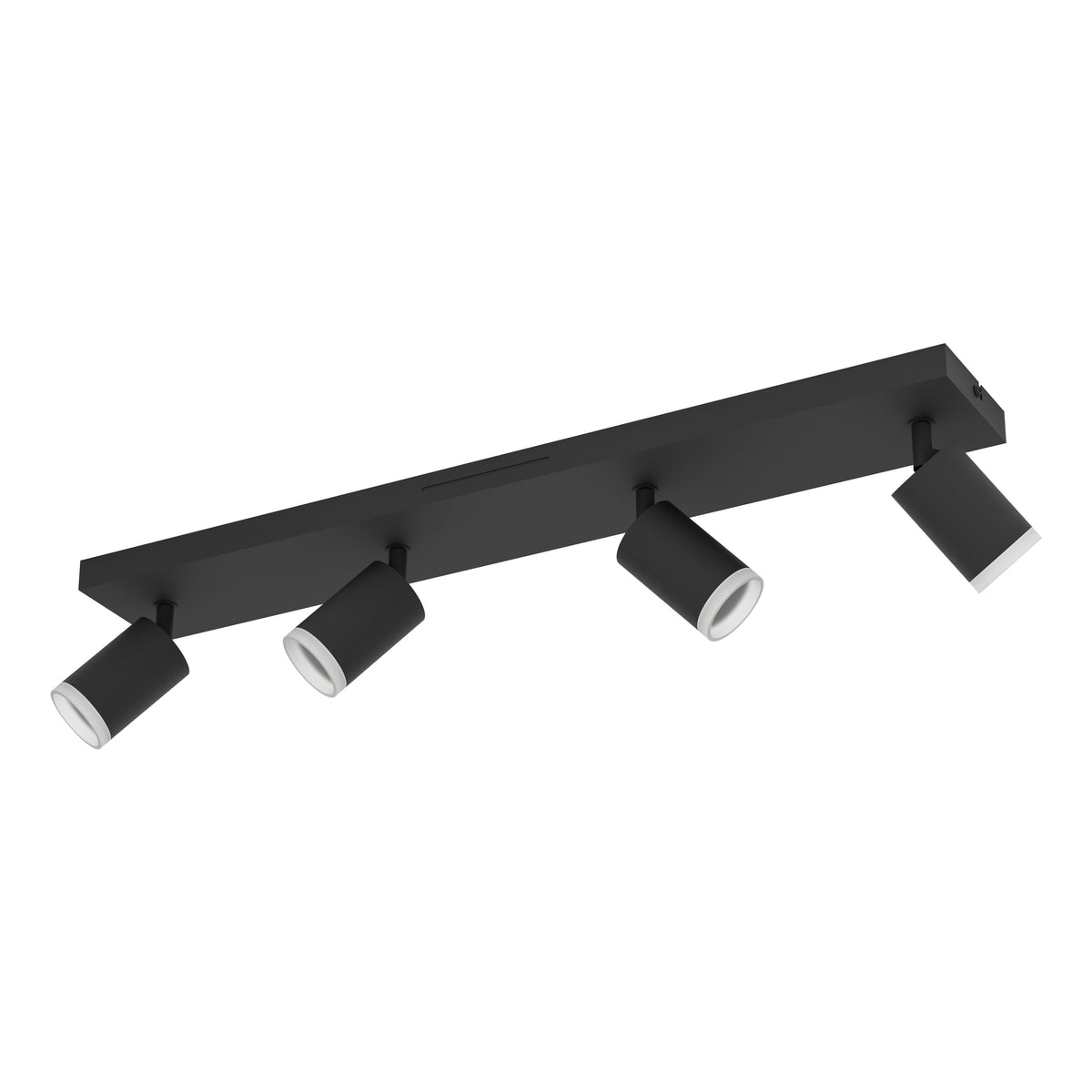Melitello-z 4-Light Black LED Spotlight Bar