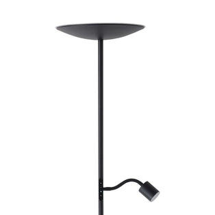 Conivarino 2 Light Black LED Floor Lamp