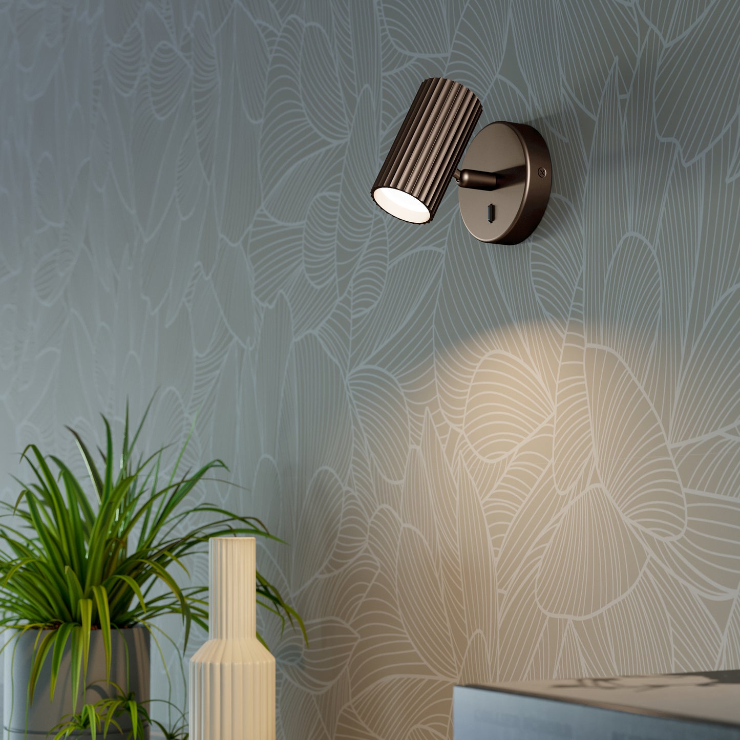 Portillo Bronze Wall Light