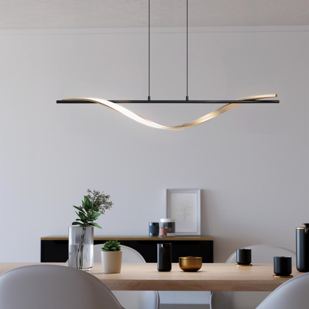 Conaprato Black LED Ceiling Pendant