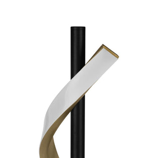 Conaprato Black and Brushed Brass LED Table Lamp
