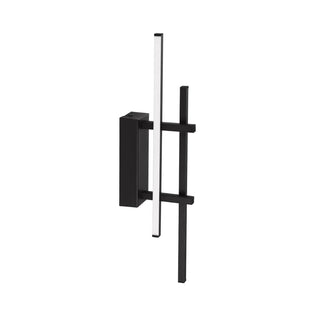Trepiliano Black LED Wall Light