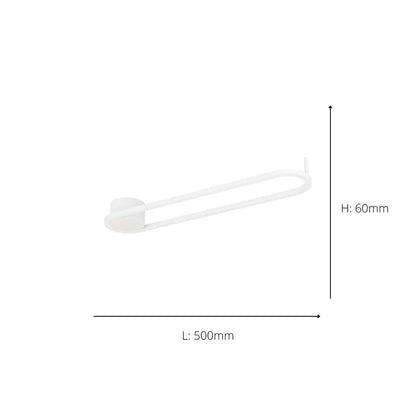 Collecorvino White LED Flush Ceiling Light