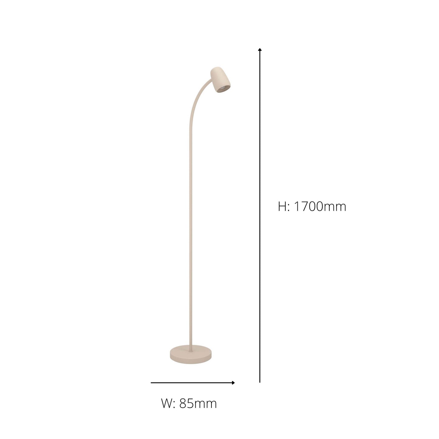 Carlo Natural Floor Lamp