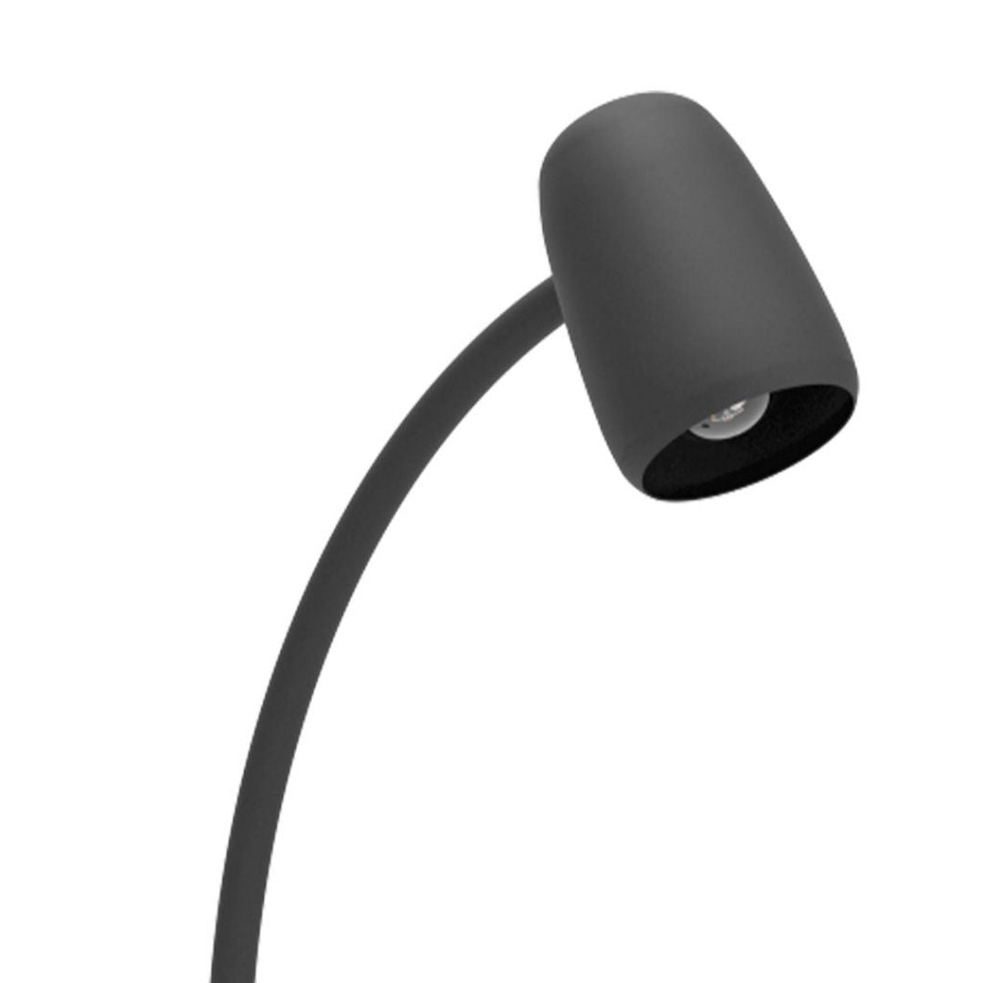 Carlo Black Task Floor Lamp