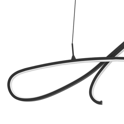 Cardoncito Black LED Ceiling Pendant