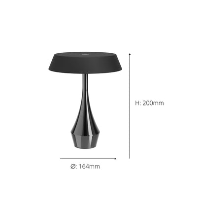 Turcio Black LED Table Lamp