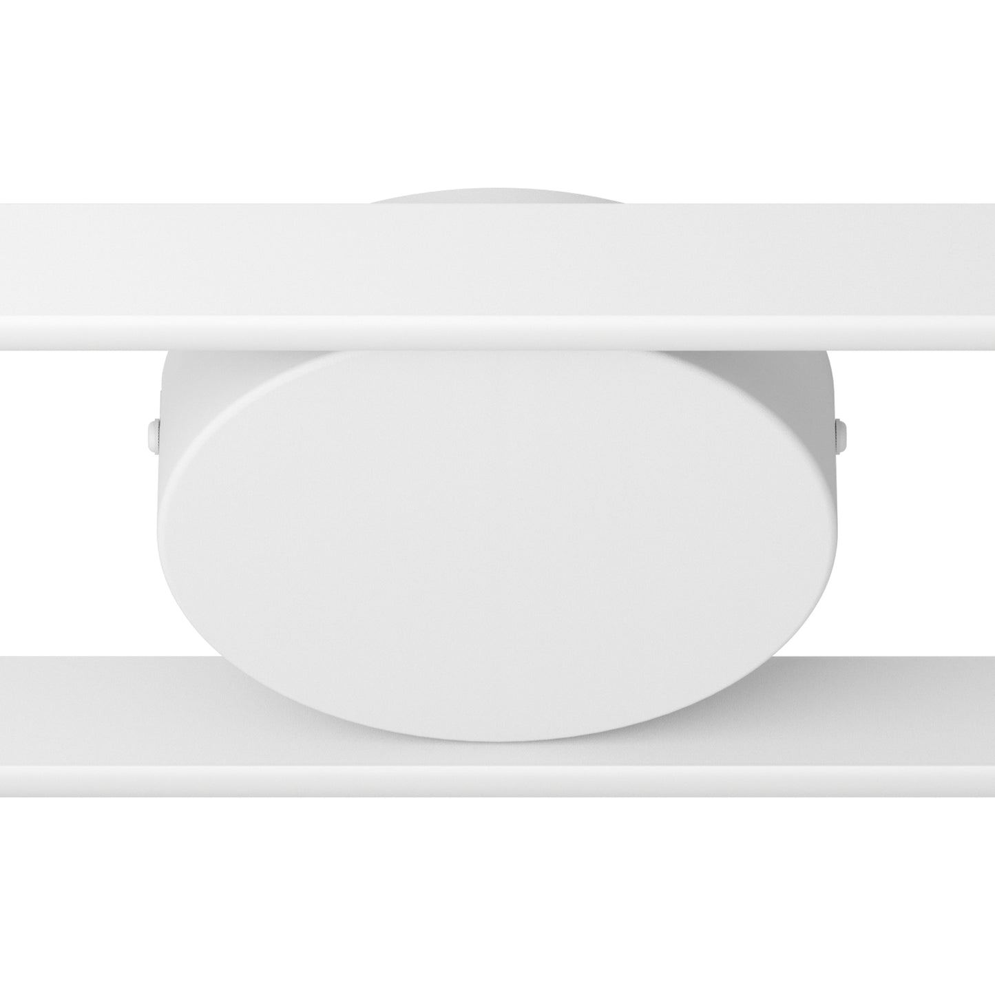 Amandolo White LED Semi-Flush Ceiling Light