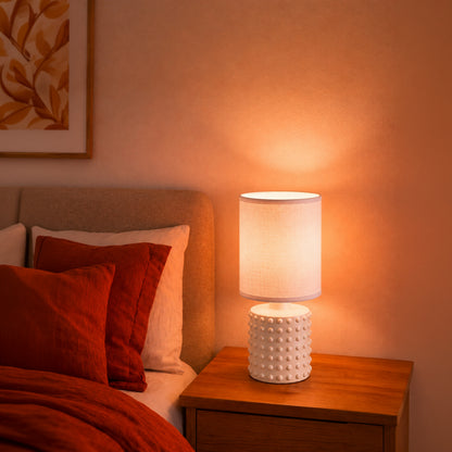Romanoro Beige Table Lamp