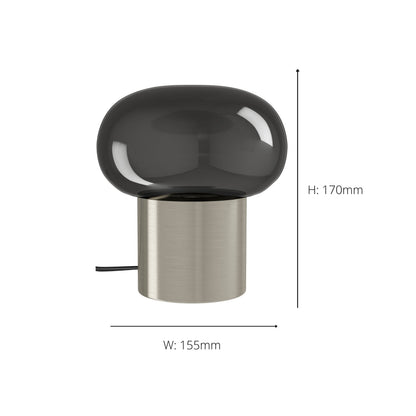 Bravino Black LED Table Lamp