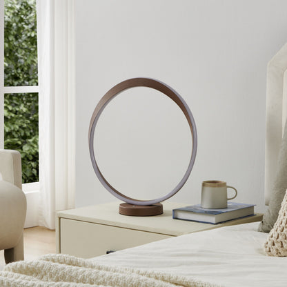 Camerota Bronze LED Table Lamp
