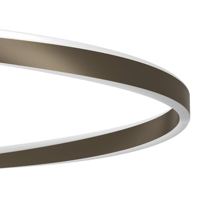 Camerota Bronze LED Oval Ceiling Pendant
