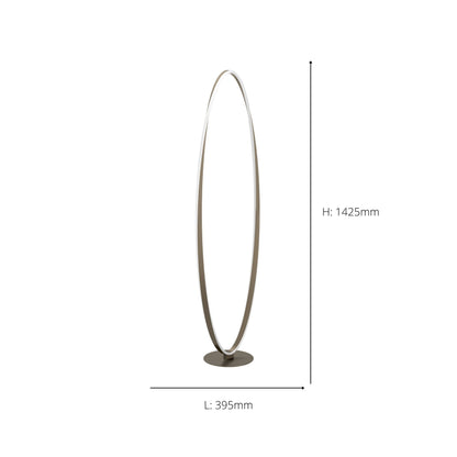 Camerota Bronze LED Floor Lamp