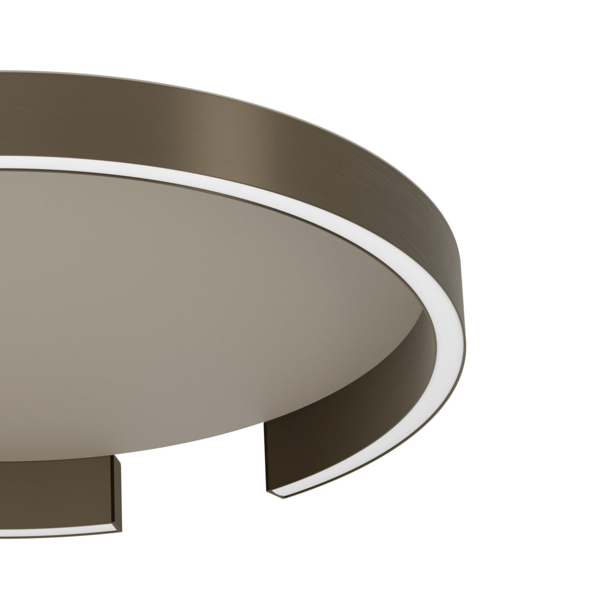 Copertino Bronze LED Semi-Flush Ceiling Light