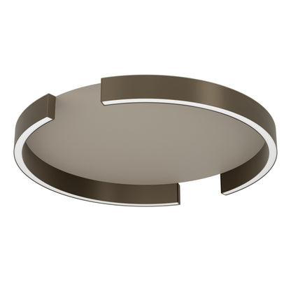 Copertino Bronze LED Semi-Flush Ceiling Light