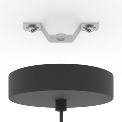 Pignona Black Ceiling Pendant 50cm