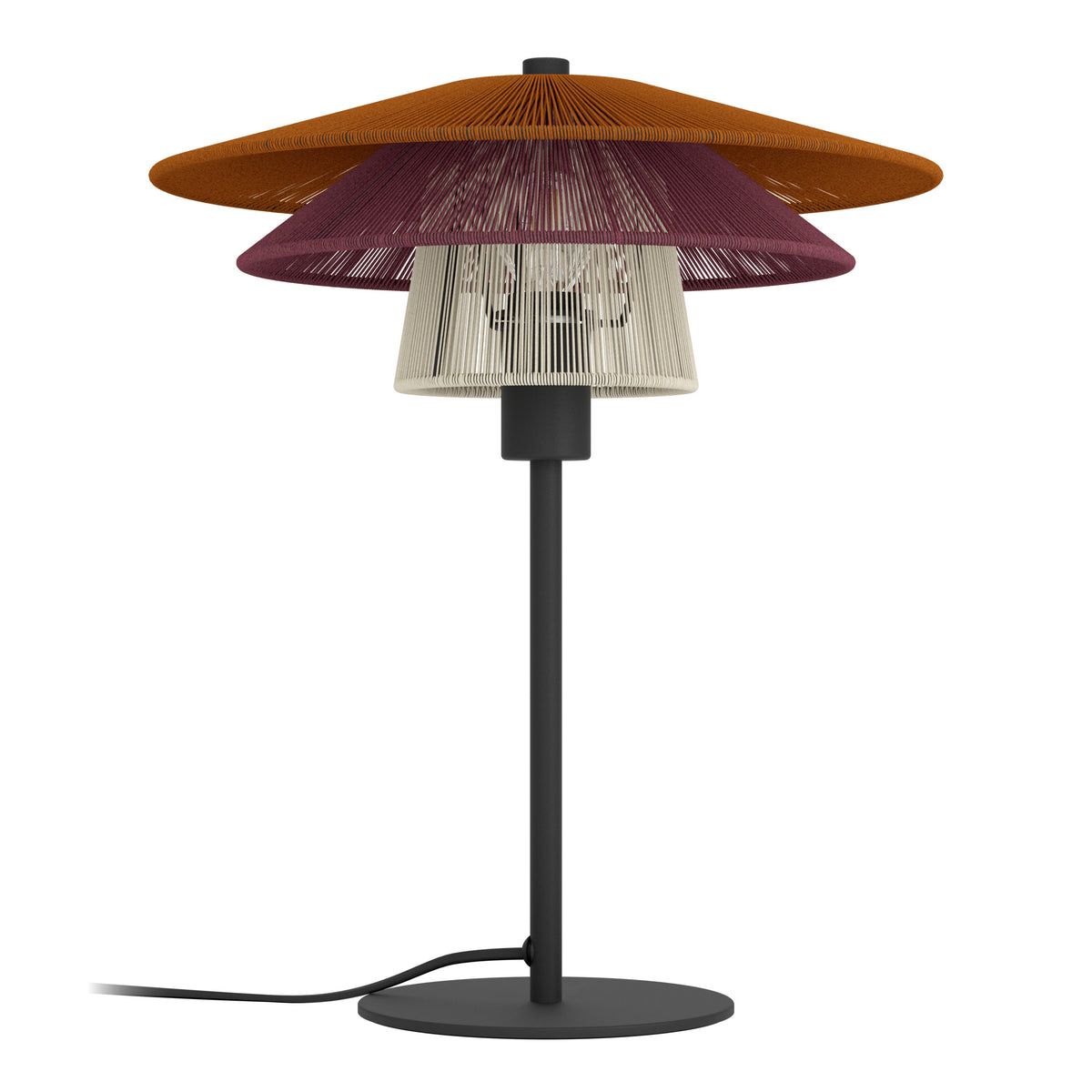 Pignona Black Table Lamp