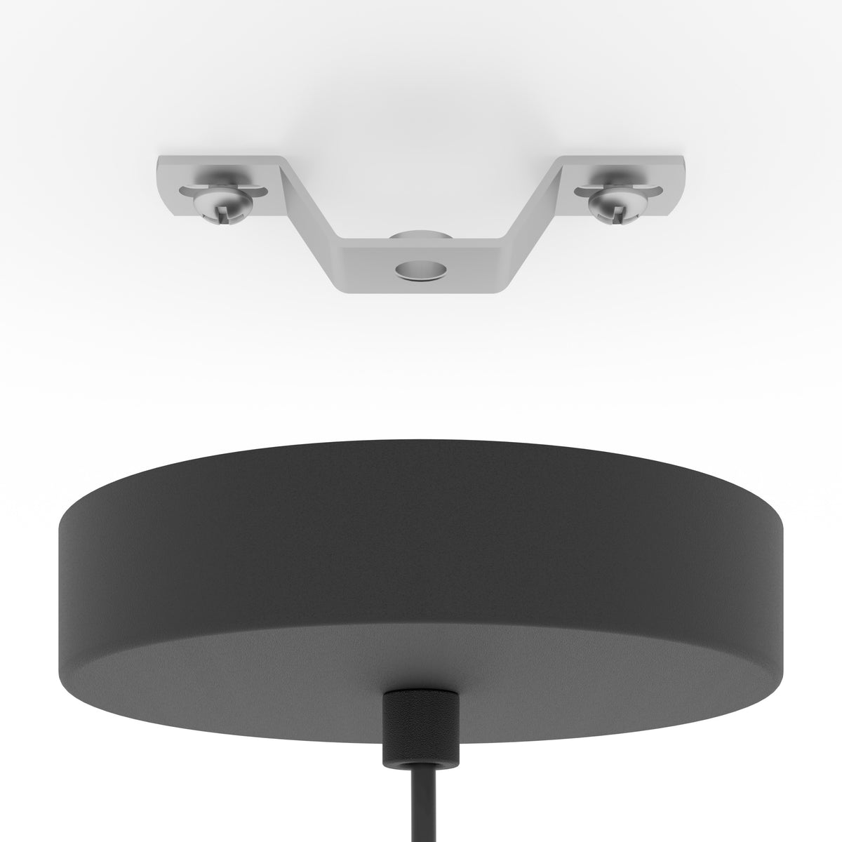 Pignona Black Ceiling Pendant 32cm