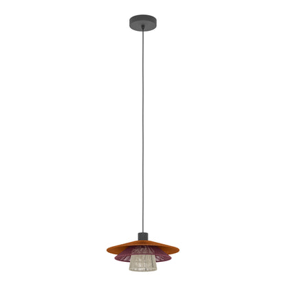 Pignona Black Ceiling Pendant 32cm