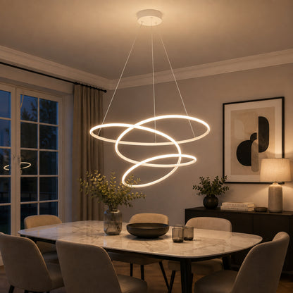 Racale White LED Ceiling Pendant