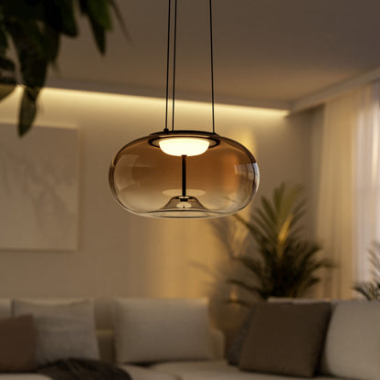 Optica 1 Bronze LED Ceiling Pendant
