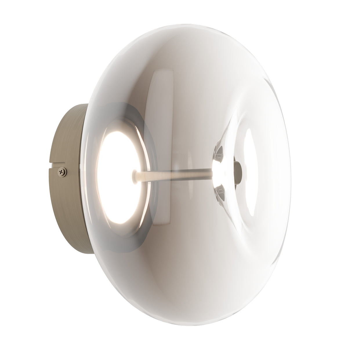Optica 1 Bronze LED Wall Light