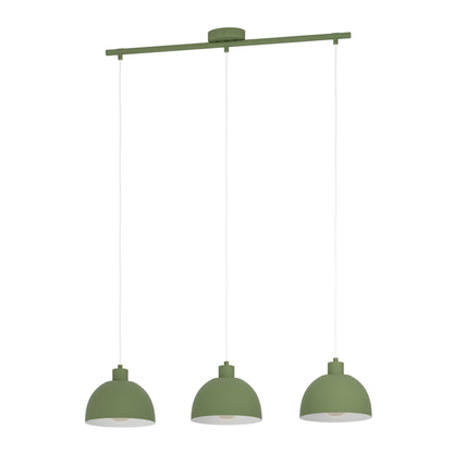 Cazalilla 3-Light Green Ceiling Pendant