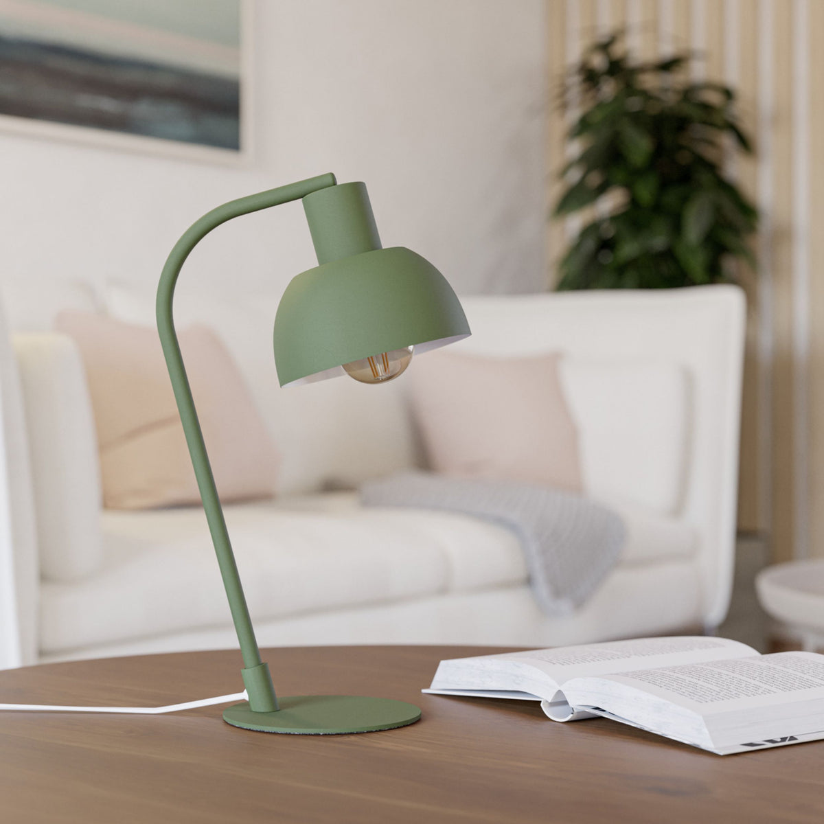 Cazalilla Green Table Lamp