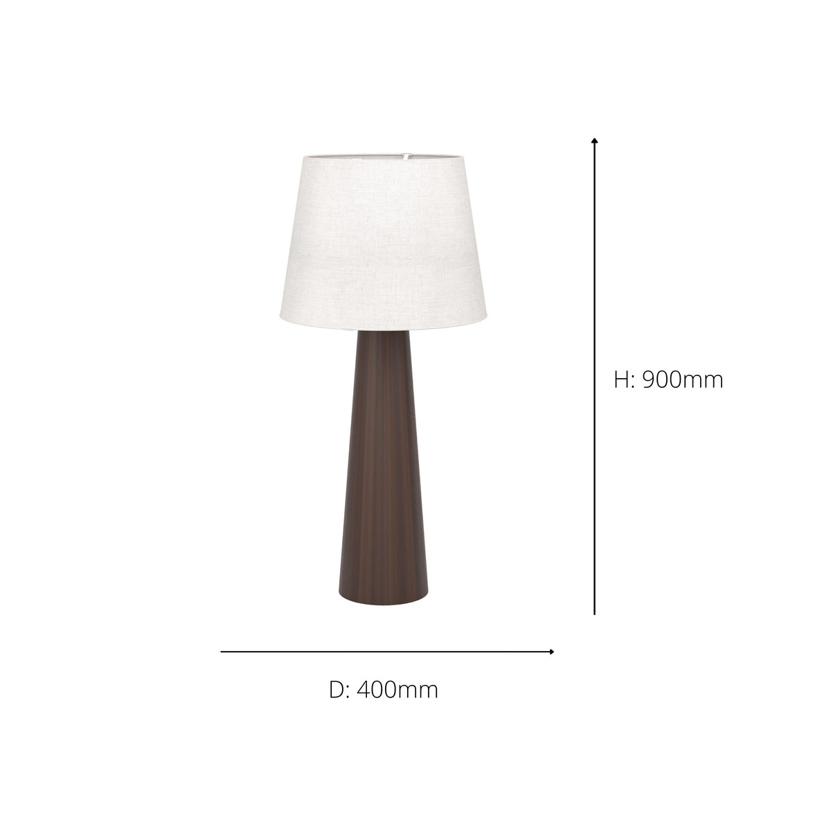 Patemsico Brown Floor Lamp