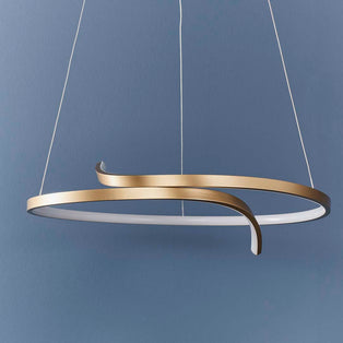 Rafe LED Matt Gold Ceiling Pendant