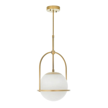 Pilar 1 Light Brass Ceiling Light